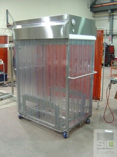 Mobile cleanroom cart Mobile cleanroom cart