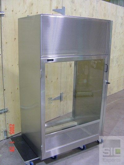 Cart pass through with HEPA filter Cart pass through with HEPA filter