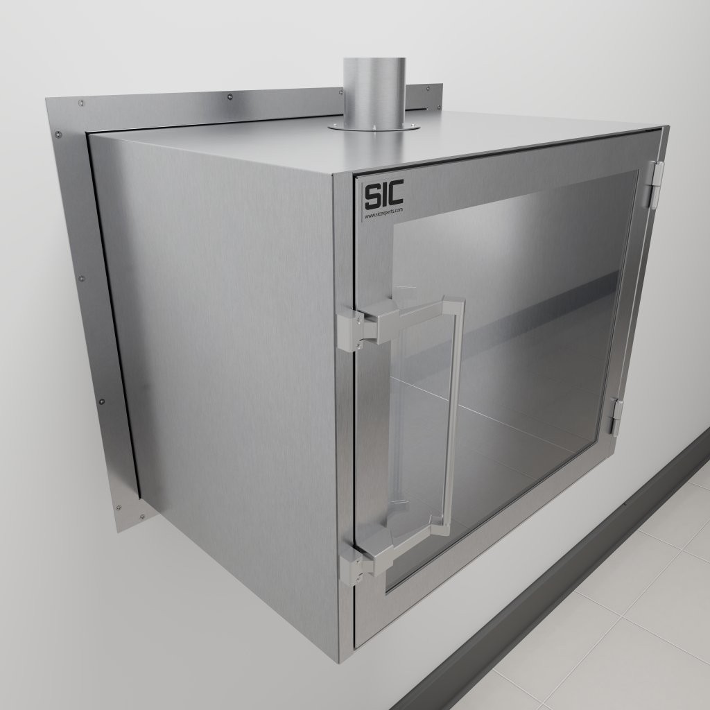 Ventilated medical pass thru SIC28547