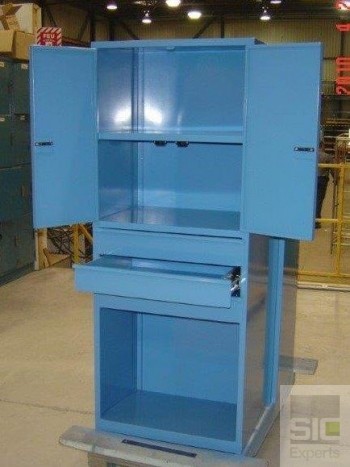 Custom made steel cabinet SIC25724