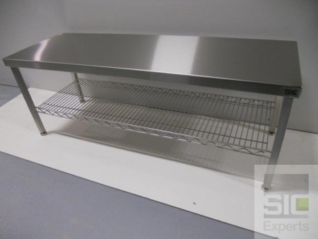 Stainless steel gowning bench SIC32059