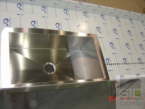 Stainless steel countertop SIC27010