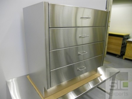 Stainless steel drawers cabinet SIC30379