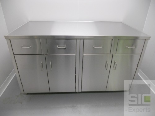 Stainless steel laboratory casework SIC30633