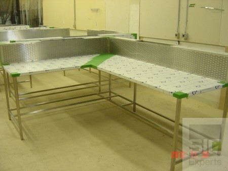 Autopsy stainless steel table SIC28338A