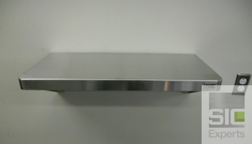 Wall mounted stainless steel shelf SIC30053B