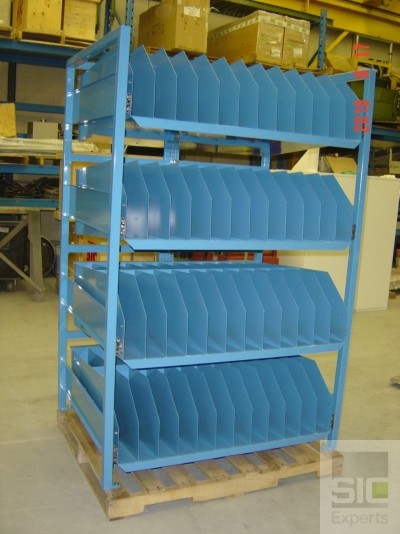 Industrial storage shelves SIC25004