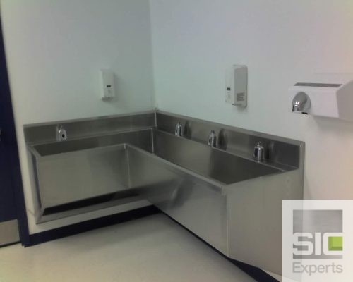 Surgical sink stainless steel SIC24279