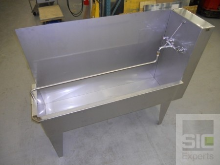 Stainless steel hand wash sink SIC29707