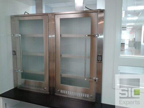 Cleanroom ventilated pass through SIC31914
