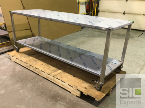 Clean room stainless steel table SIC36086