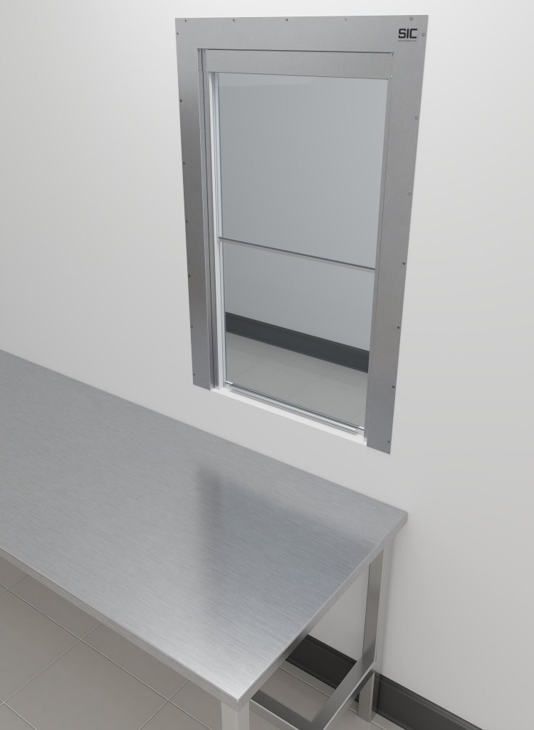Vertical sliding window stainless steel SIC34994