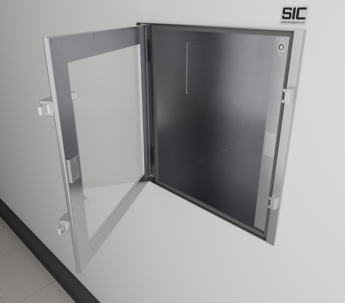 90 degree stainless steel pass through SIC36001 - Image 2