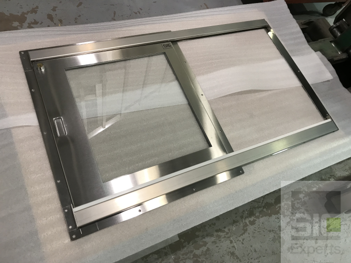 Horizontal sliding window stainless steel SIC36216